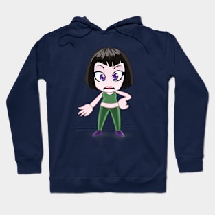 beautiful girls - cartoon character for young girls (choose your twin) Hoodie